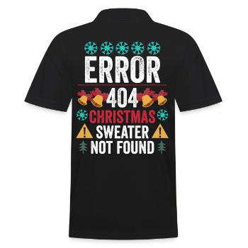 Programmateur de Noël - Polo Homme - noir - Dos - Kai (181cm)
