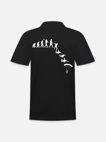 Parachutist Evolution Sport - Men's Polo Shirt - black