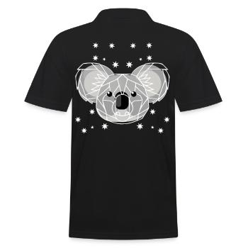 Koala Australie - Polo Homme - noir - Dos - Kai (181cm)