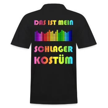Voici mon costume de Schlager - Polo Homme - noir - Dos - Kai (181cm)