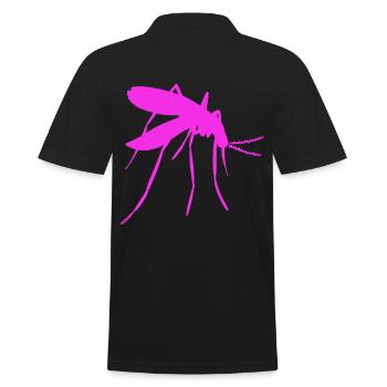 Morsure d'insecte insecte suceur de sang de moustique - Polo Homme - noir - Dos - Kai (181cm)