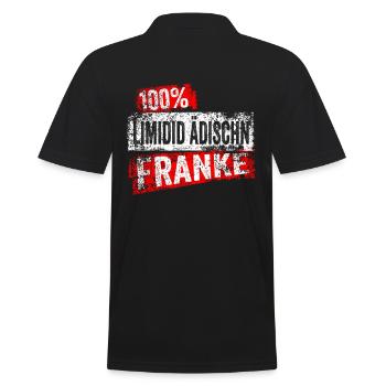 Franke Limidid Ädischn Fränkisch Unterfranken Lust - Polo Homme - noir - Dos - Kai (181cm)