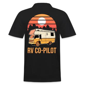 RV Co-Pilot RECREATIONAL VEHICLE Motorhome Travel - Polo Homme - noir - Dos - Kai (181cm)