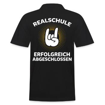 Realschule Réussi - Polo Homme - noir - Dos - Kai (181cm)