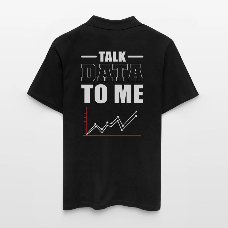Talk Data To Me Data Scientist Data Analyst Männer Poloshirt