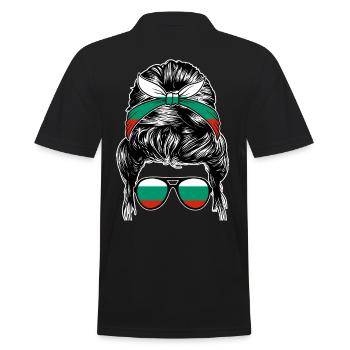 Balkans Bulgarie Bulgarie Bulgarie - Polo Homme - noir - Dos - Kai (181cm)