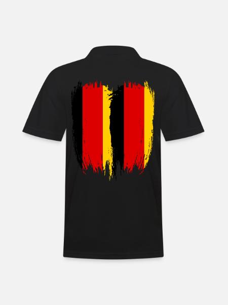 Germany Flag Germany - Men's Polo Shirt - black