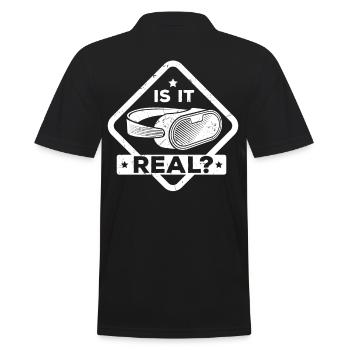 It Real VR Goggles Virtual Reality - Men's Polo Shirt - black - Back - Kai (181cm)