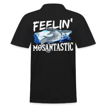 Feelin' Mosantastic Mosasaurus Préhistorique - Polo Homme - noir - Dos - Kai (181cm)