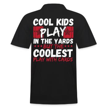 Le jeu de cartes à collectionner le plus cool - Polo Homme - noir - Dos - Kai (181cm)