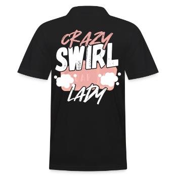 Crazy Swirl Lady Savon Fabrication Savon Cuisson - Polo Homme - noir - Dos - Kai (181cm)