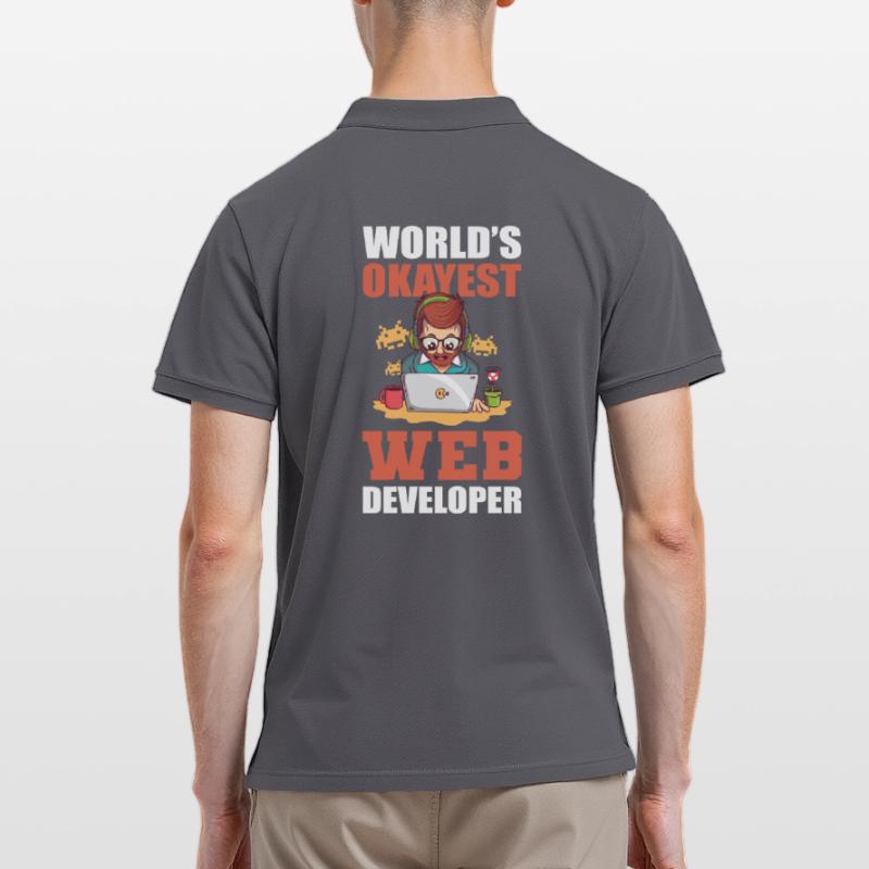 Worlds Okayest Web Developer Programmer Polo Homme