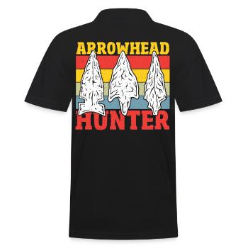 Arrowhead Hunting Arrowhead Hunting Arrowhead-Sa - Polo Homme - noir - Dos - Kai (181cm)