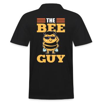 Imker Imkerei Biene Honigwabe Bienenvolk Bienen Na - Männer Poloshirt - Schwarz - Hinten - Kai (181cm)