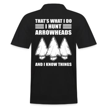 Arrowhead Hunting Arrowhead Hunting Arrowhead-Sa - Polo Homme - noir - Dos - Kai (181cm)