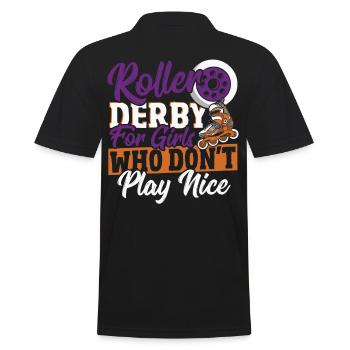Roller Skating Roller Derby Roller Skating Roller Roller - Polo Homme - noir - Dos - Kai (181cm)