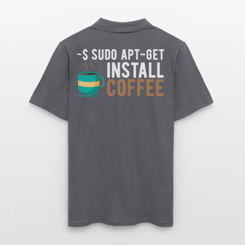 Linux Software Open Source Computer Informatik-Stu Männer Poloshirt