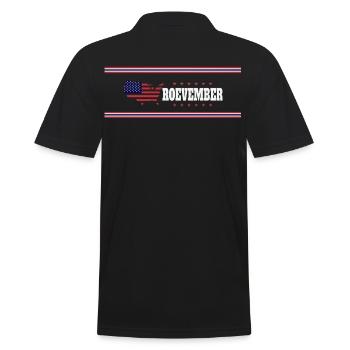 Élection de Roevember Politique de novembre - Polo Homme - noir - Dos - Kai (181cm)