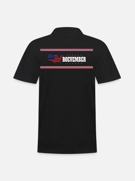 Roevember Election November Politic - Men's Polo Shirt - black
