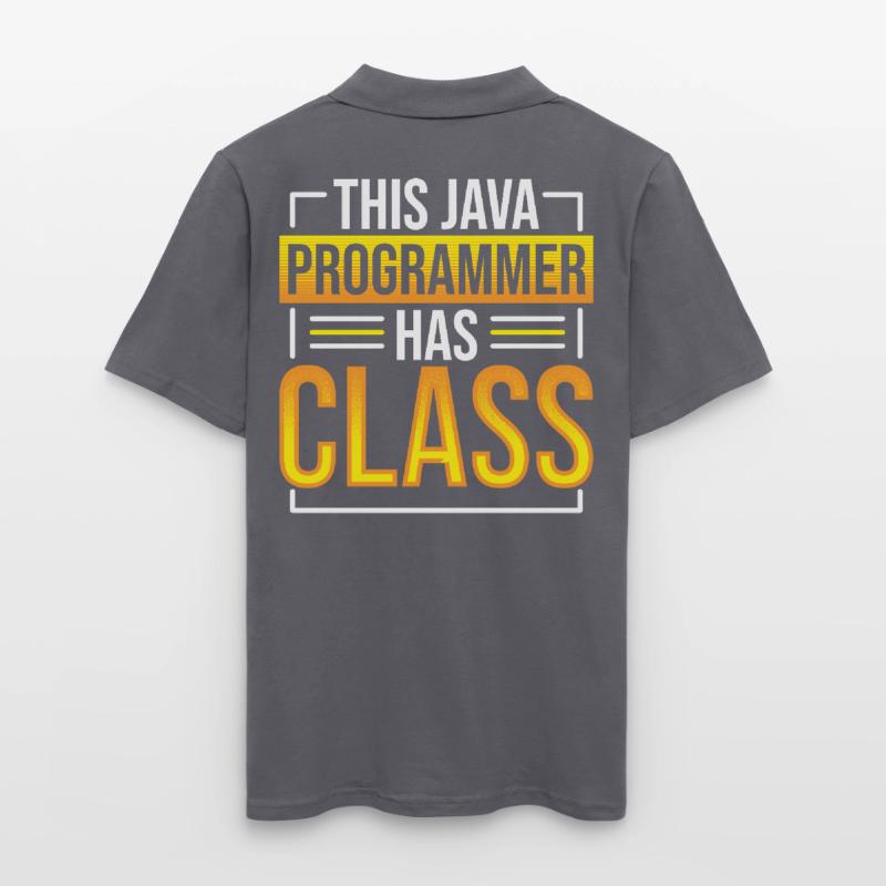This Java Programmer has Class Programming Coding Männer Poloshirt