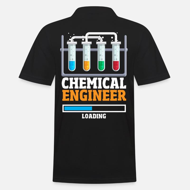 Future Chemical Engineer Loading Chemist - Men's Polo Shirt - black