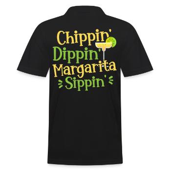 Chippin' Dippin' Margarita Sippin' Margarita Drink - Polo Homme - noir - Dos - Kai (181cm)