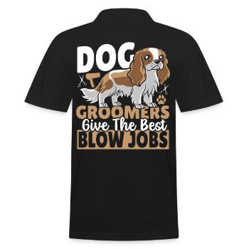 Toiletteurs pour chiens Toiletteurs pour chiens - Polo Homme - noir - Dos - Kai (181cm)