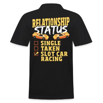 Statut de la relation Slot Car Racing Slotcar Racer - Polo Homme - noir - Dos - Kai (181cm)