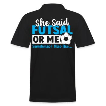 Futsal Indoor Football Sports Lovers Football - Polo Homme - noir - Dos - Kai (181cm)
