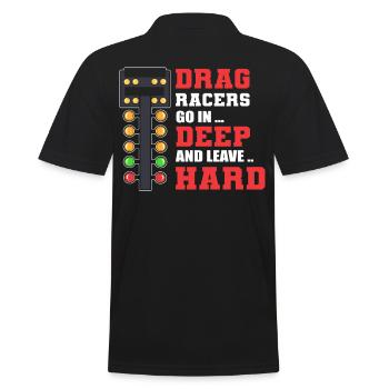 Drag Racers Drag Racing Drag Race Sport - Polo Homme - noir - Dos - Kai (181cm)