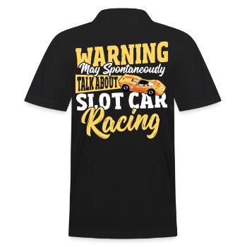 Slot Car Racing Slot Car Race Slot Car Racing - Polo Homme - noir - Dos - Kai (181cm)