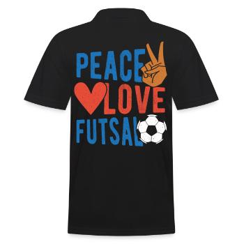 Futsal Football en salle Joueurs de futsal Sportifs - Polo Homme - noir - Dos - Kai (181cm)