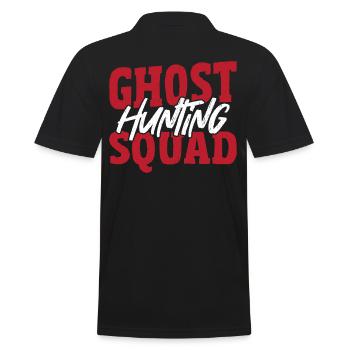 Ghost Hunt Ghost Hunt Ghostbusters paranormal - Polo Homme - noir - Dos - Kai (181cm)