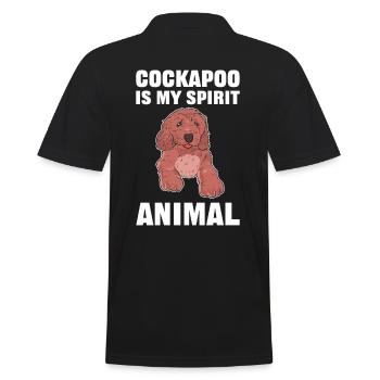 Cockapoo est mon animal spirituel Cockapoo Dog - Polo Homme - noir - Dos - Kai (181cm)