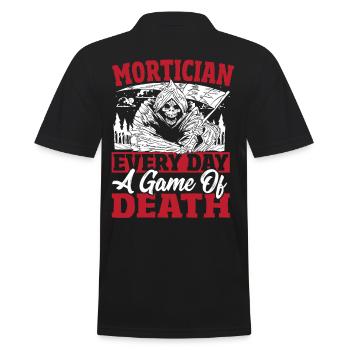 Morticiens Un jeu de mort au quotidien - Polo Homme - noir - Dos - Kai (181cm)