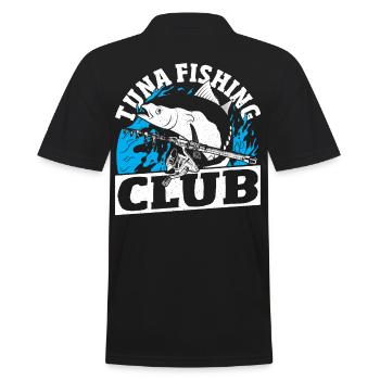 Club de pêche au thon Thon - Polo Homme - noir - Dos - Kai (181cm)
