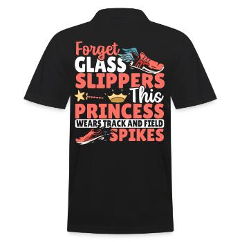 Cette princesse porte des crampons d’athlétisme - Polo Homme - noir - Dos - Kai (181cm)