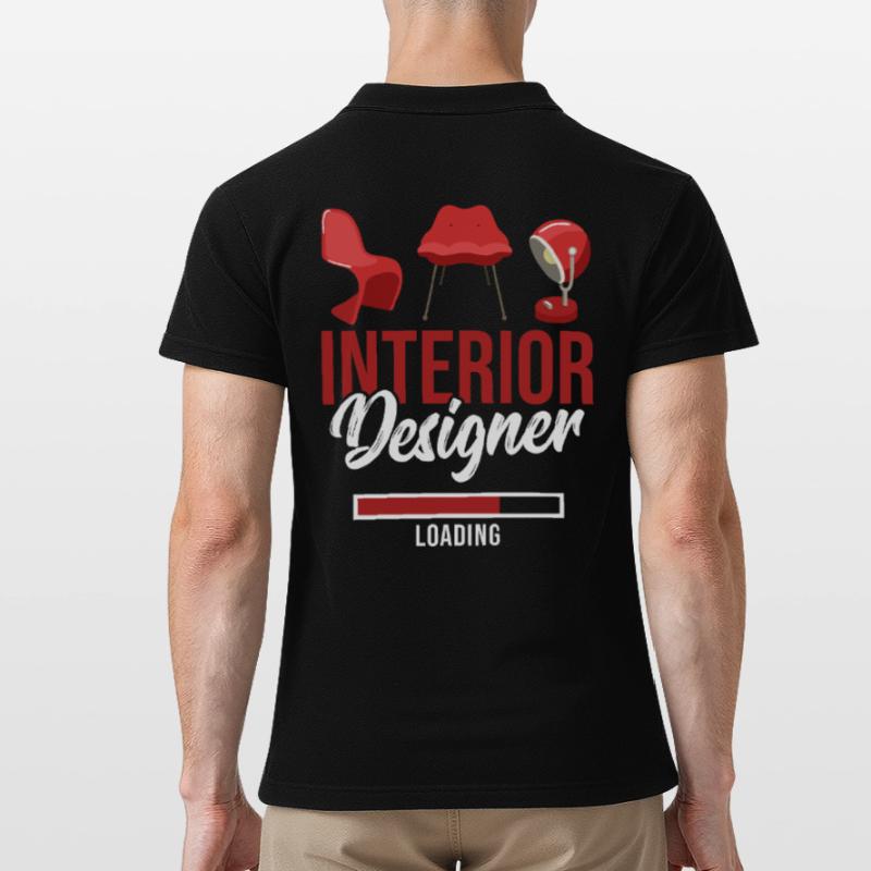 Interior Designer Loading Interior Design Men's Polo Shirt