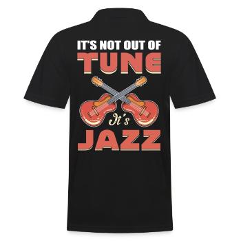 Ce n’est pas désaccordé, c’est du jazz Jazz Musique Jazz - Polo Homme - noir - Dos - Kai (181cm)