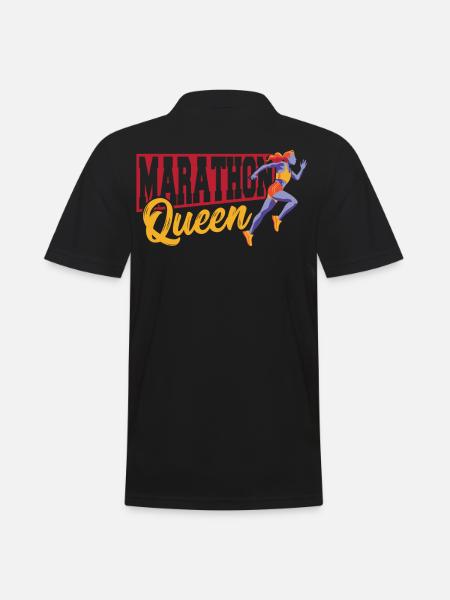 Marathon Queen Marathon Finisher - Polo Homme - noir
