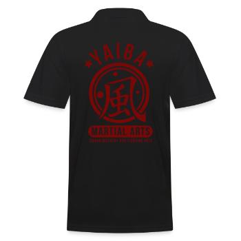 Japan Kampf Kunst MMA Karate Judo Sport Geschenk - Männer Poloshirt - Schwarz - Hinten - Kai (181cm)