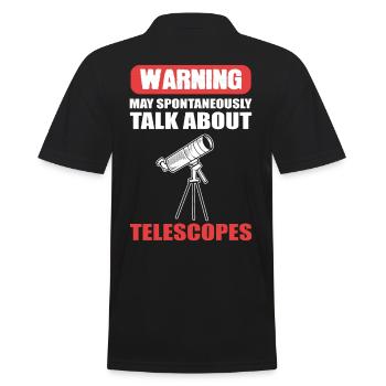 L’avertissement du télescope peut être déclenché spontanément via les télescopes - Polo Homme - noir - Dos - Kai (181cm)