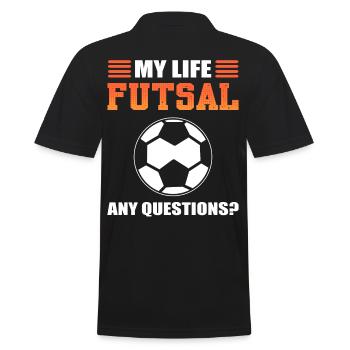 My Life Futsal Des questions ? Futsal Indoor - Polo Homme - noir - Dos - Kai (181cm)