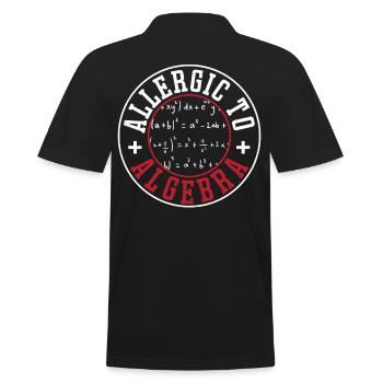 Math Nerd Mathématicien Math Cadeaux liés aux mathématiques - Polo Homme - noir - Dos - Kai (181cm)