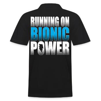 Courir sur Bionic Rehab Custom Parts Bionic Knee - Polo Homme - noir - Dos - Kai (181cm)