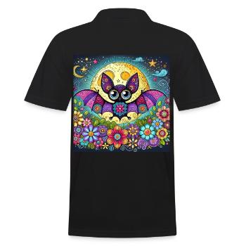 Chauve-souris - Polo Homme - noir - Dos - Kai (181cm)