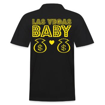 Las Vegas Baby Cash - Polo Homme - noir - Dos - Kai (181cm)