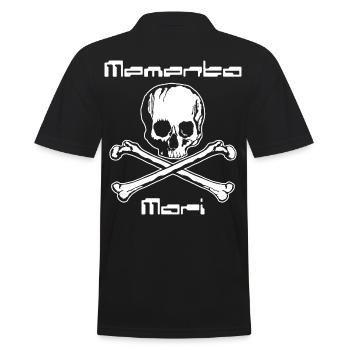 Memento Mori - Polo Homme - noir - Dos - Kai (181cm)