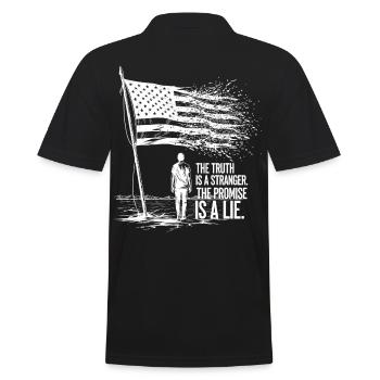 La vérité est étrangère - Polo Homme - noir - Dos - Kai (181cm)