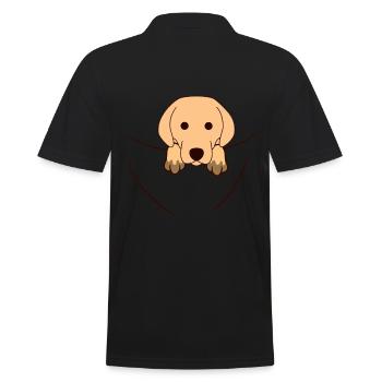 Chien Animaux Chiens Enfants Bébé - Polo Homme - noir - Dos - Kai (181cm)